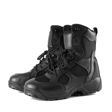 Дышащие военные ботинки специального назначения с черной сеткой