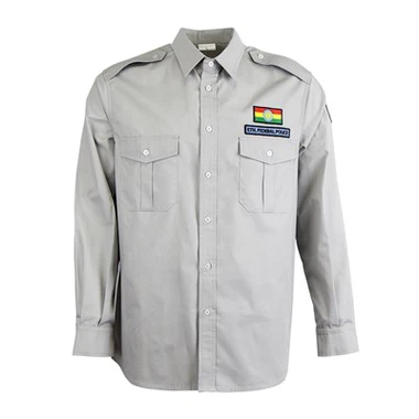 Комплект охранника с длинными рукавами для службы безопасности Эфиопской полиции